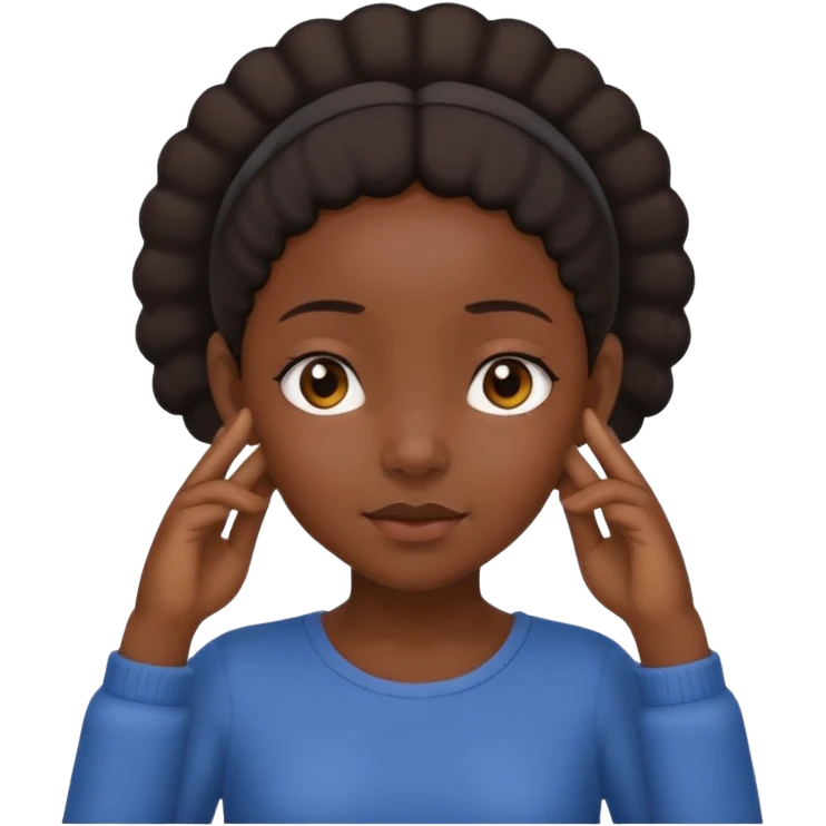 👧🏾👂🏾🤏🏾 emoji
