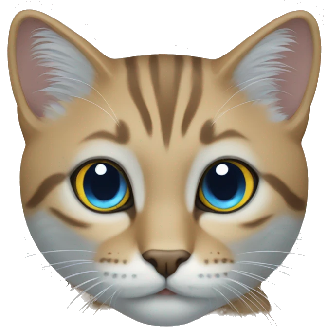 Gato azul emoji