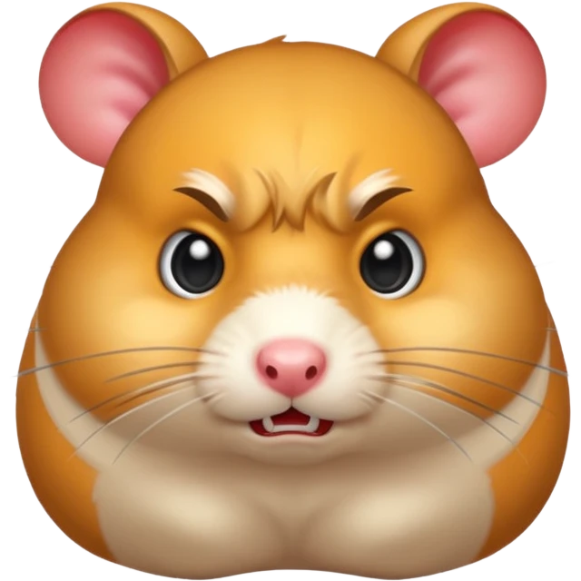 angry hamster emoji