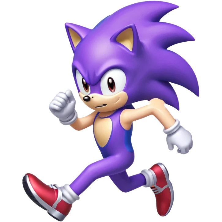 glitter purple sonic emoji