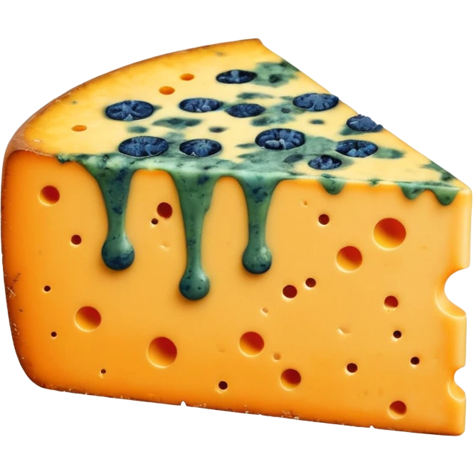 moldy orange cheese s emoji