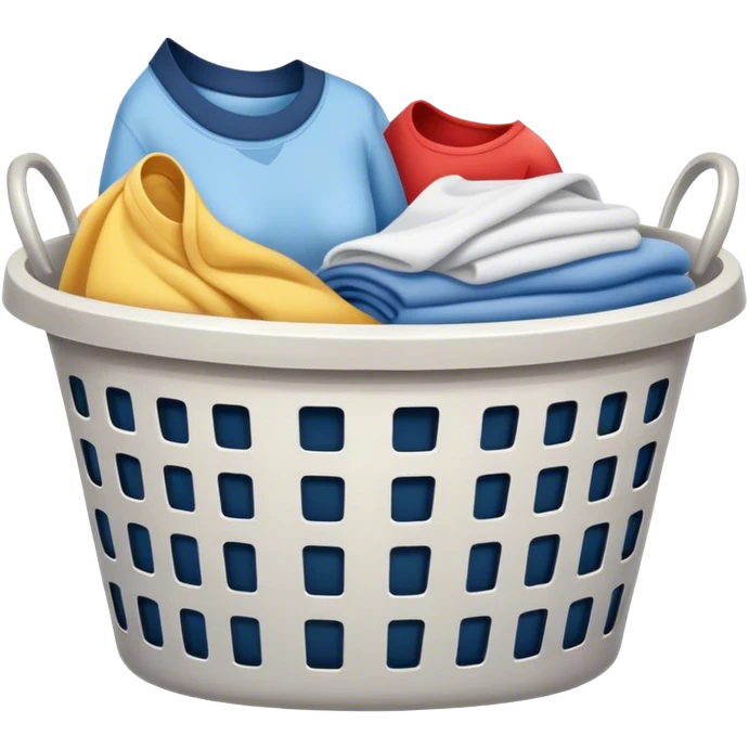 Laundry basket emoji