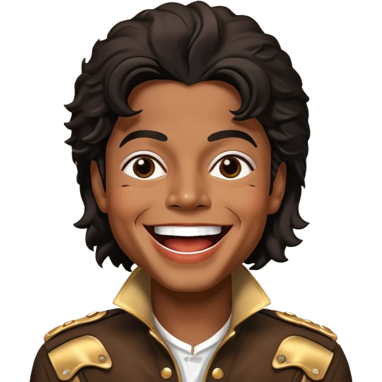 Michael Jackson laughing emoji