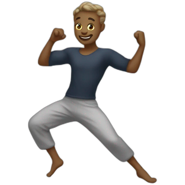 chat qui danse emoji