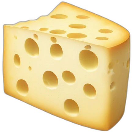 Checkered cheese emoji