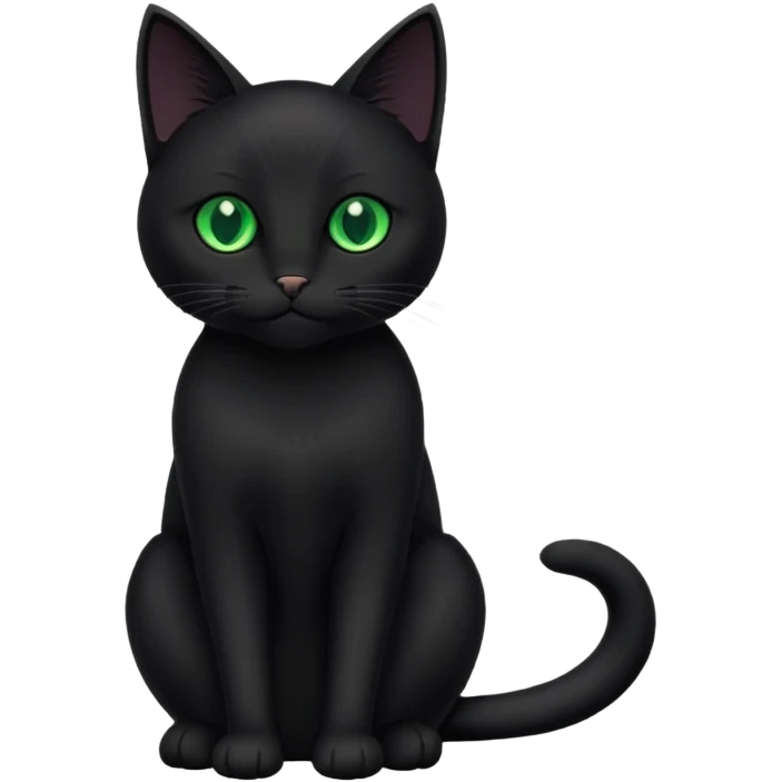 black cat emoji