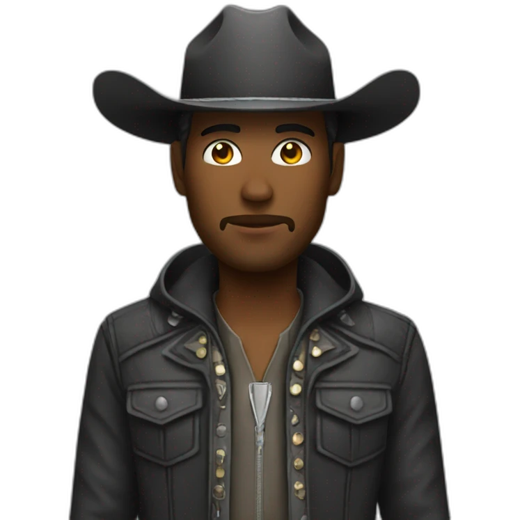 cyber cowboy emoji