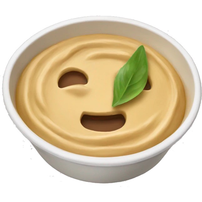 Hummus with Pite emoji