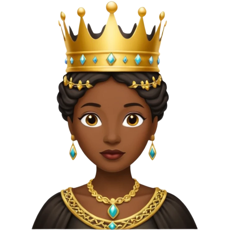Black queen emoji