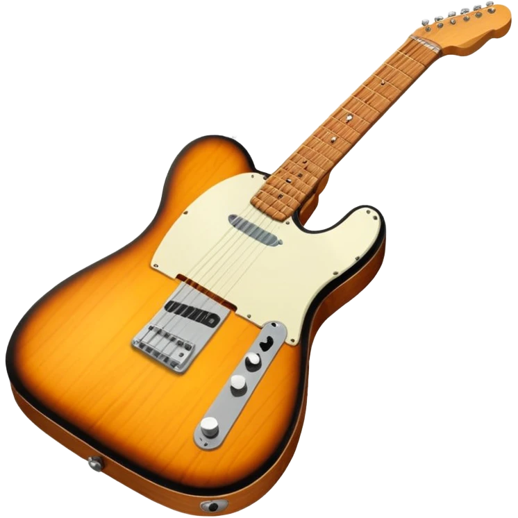Guitare télécaster emoji