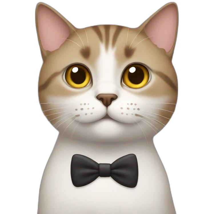 cat with a big mustache emoji