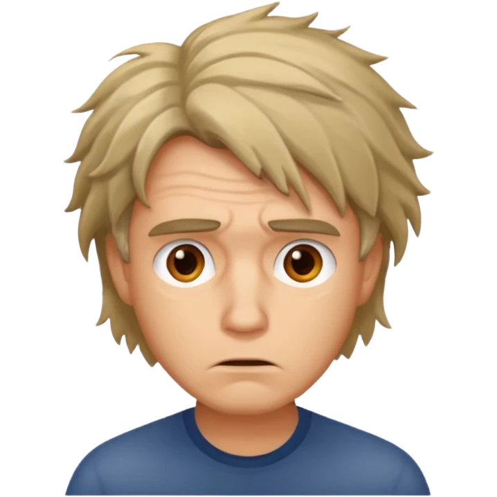 a dude with a mental disorder emoji