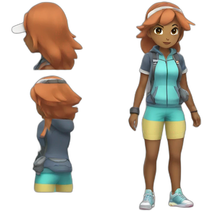 Serena Pokemon Trainer emoji