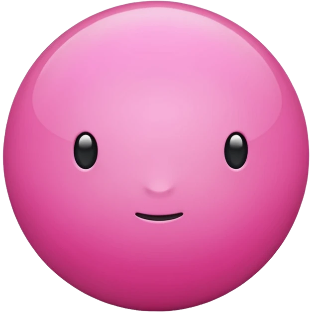 Pink emoji