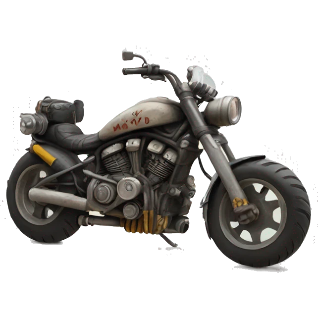 Mad Max motorcycle emoji