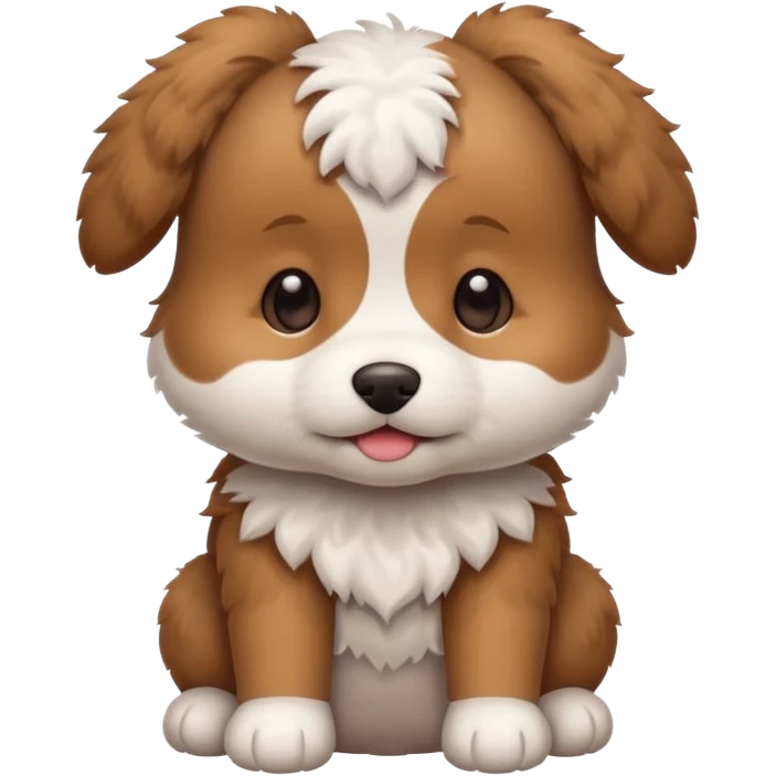 Baby dog emoji
