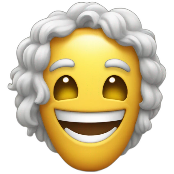 Corona con una sonrisa emoji