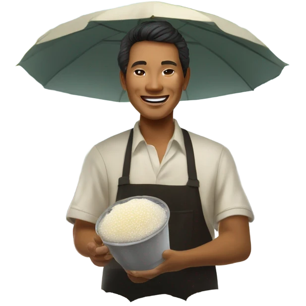 Taho vendor emoji