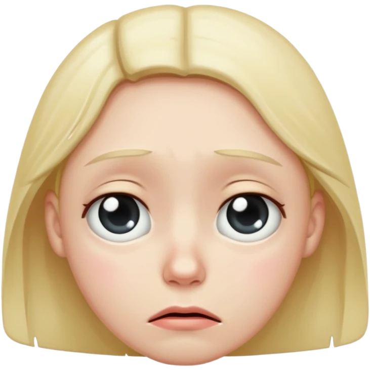 sad face emoji