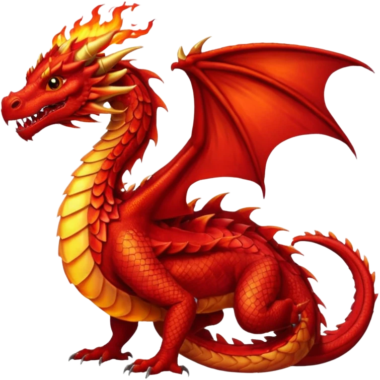 fire dragon emoji