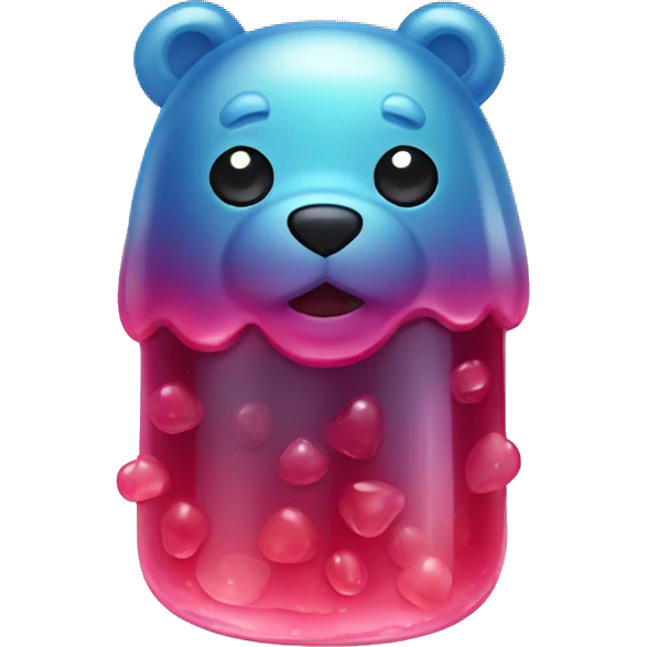Jelly bear emoji