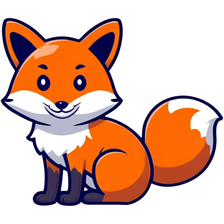 cute fox emoji