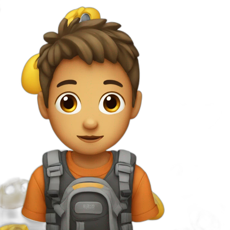 niño con ojos achinados emoji