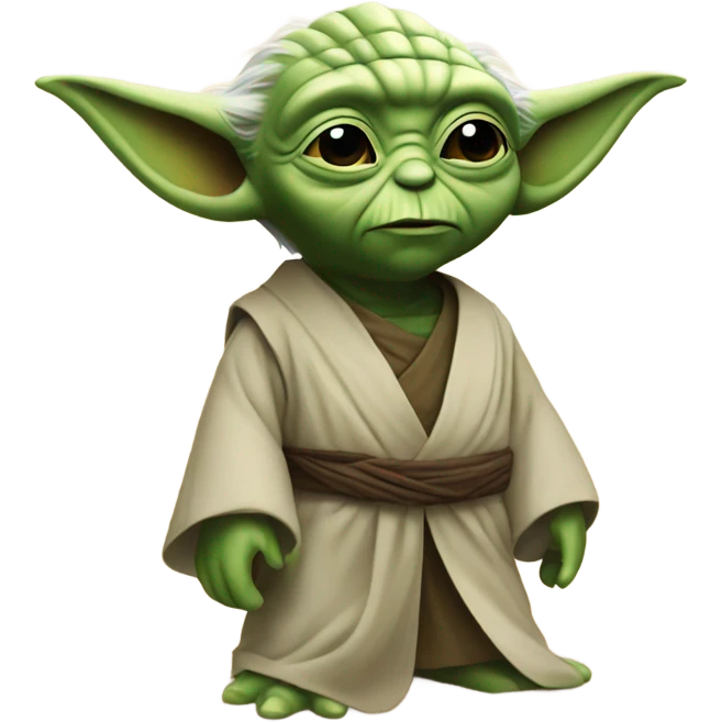 Yoda on the beach  emoji