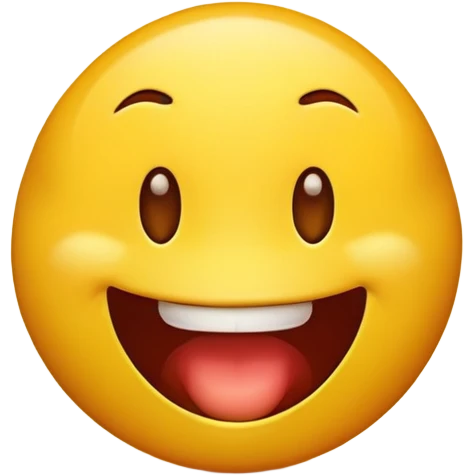 Yellow emoji biting its lip and looking to the side mischievously emoji