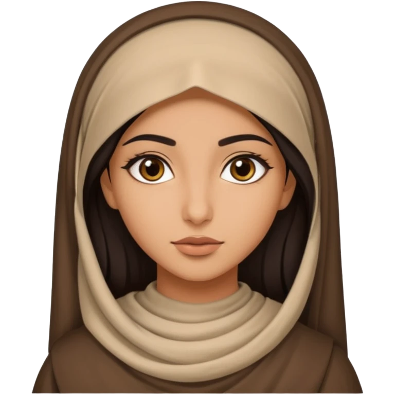 arab GIRL with niquab emoji