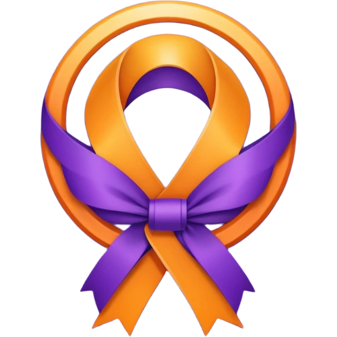 I want an emoji for the World Cancer Day logo emoji