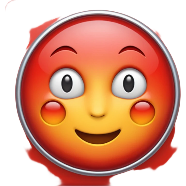 WRITE THE WORD "RED" emoji