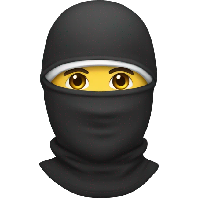 balaclava emoji