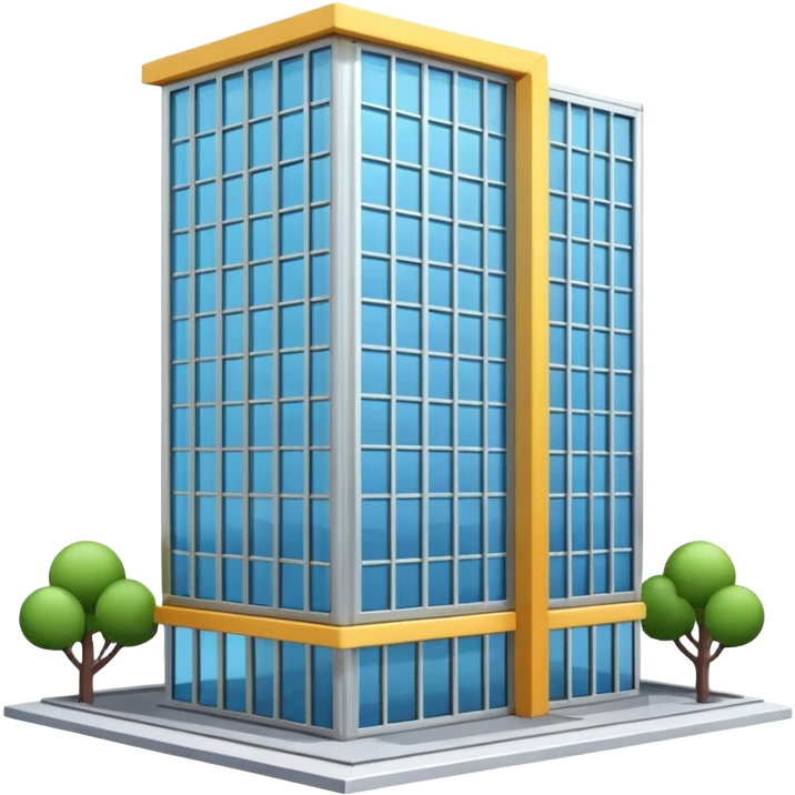 3D building only one building  emoji