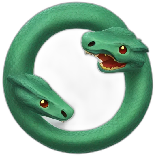double ouroboros emoji