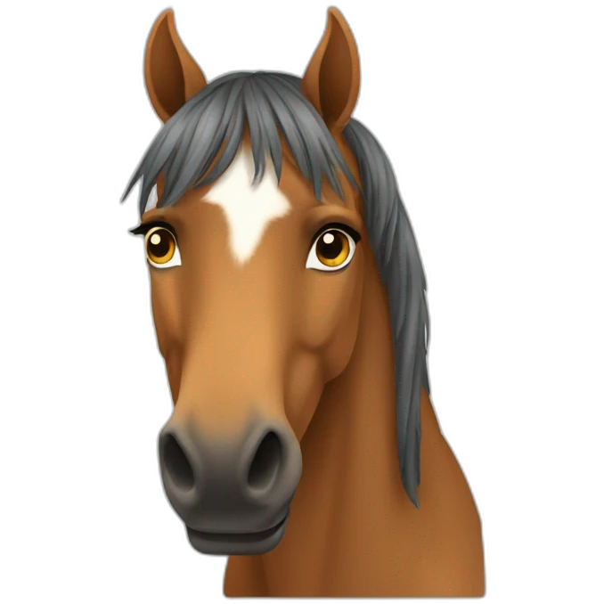 horse in heart emoji