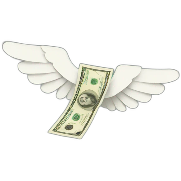 money flying emoji