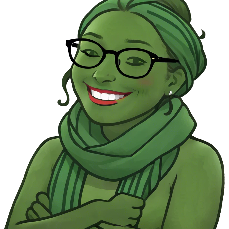 arms crossed holding neck laughing woman emoji