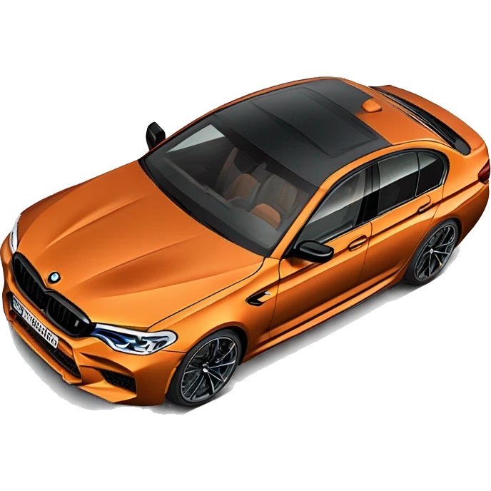 bmw m5 f90 orange emoji