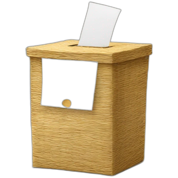 Ballot de paille emoji