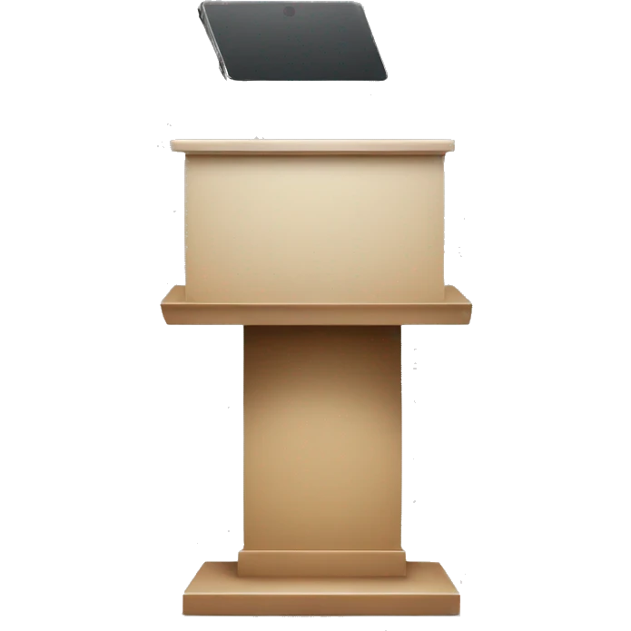 lectern emoji
