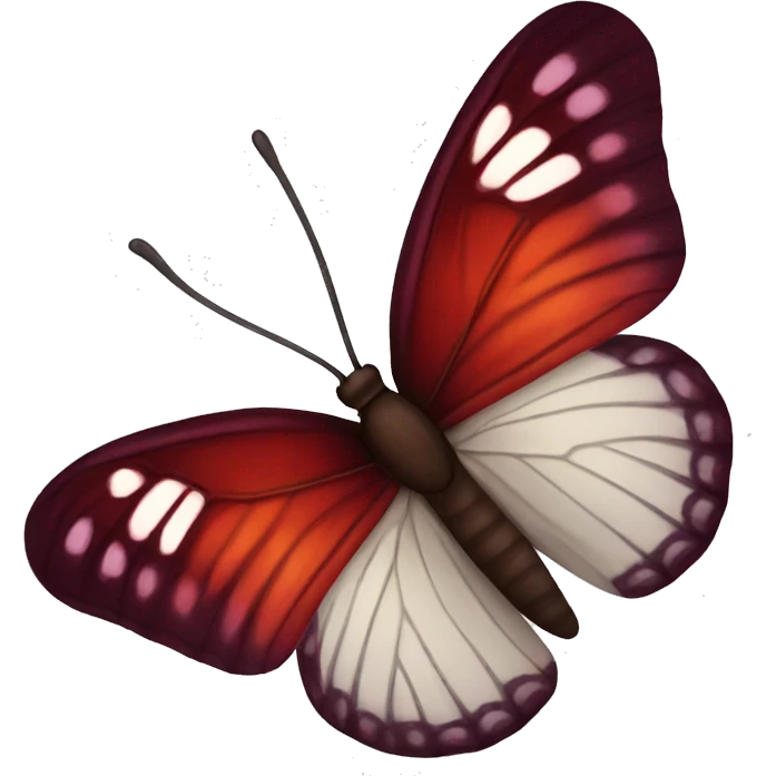 Maroon Butterfly  emoji