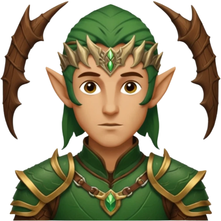 ESO male wood elf emoji