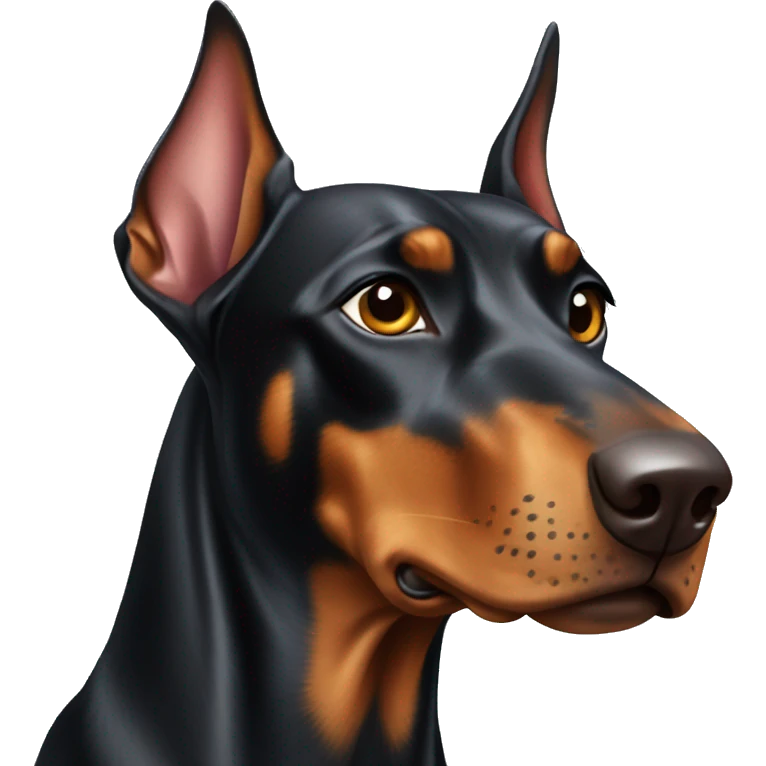 Dobermann dog  emoji