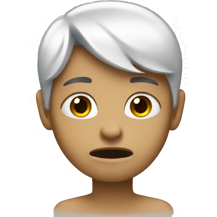 The artist is crying  emoji