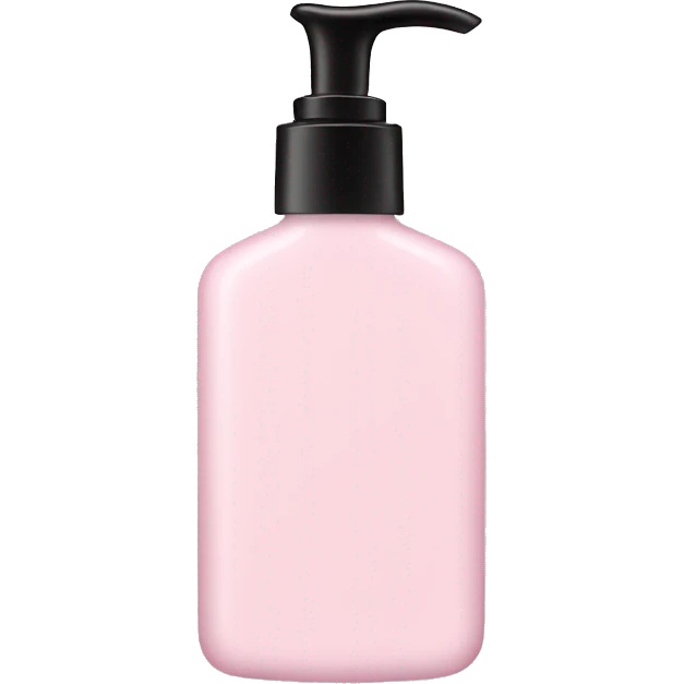 Light pink lotion bottle emoji