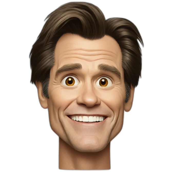 Jim carrey paint emoji