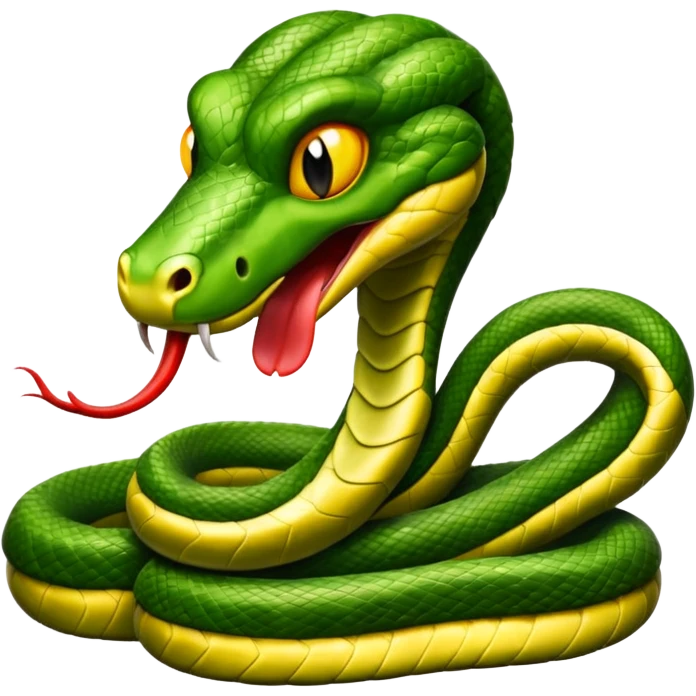  Snek five mouth emoji