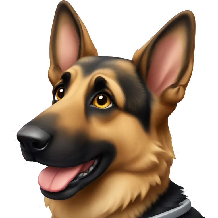 German shepherd  emoji