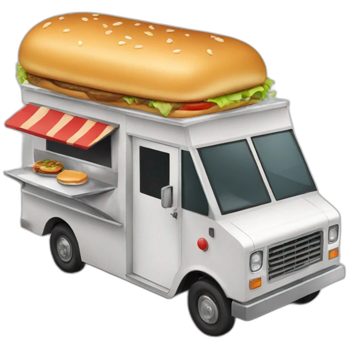 buger food truck emoji